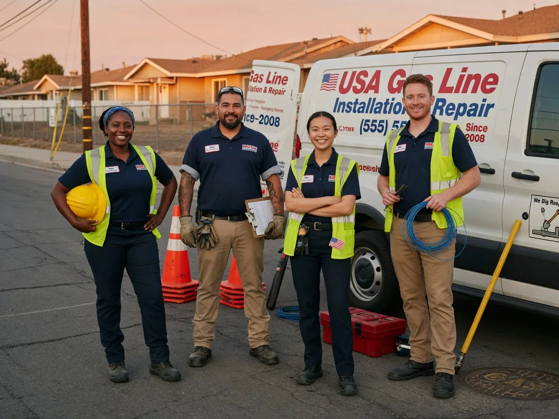 Gas Line Installation company in Colchester, IL